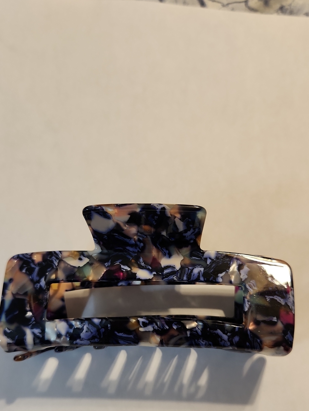 NWOT Acetate Hair Clip 4 inches